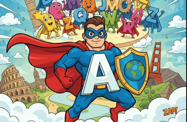 Super bohater ALFABET